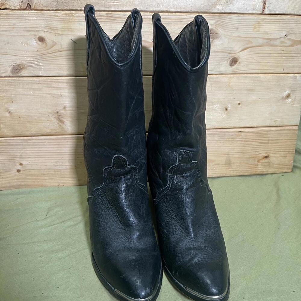 Black Ankle Boots for Women - Picture 2 of 5